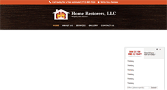 Desktop Screenshot of homerestorers.com